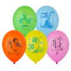 B Шар  14"/36 см, пастель, "Доктор Динозавров", с 2-х. рис. (спеццена)