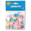 Конфетти "Круги", тишью, ассорти нежное, 10 г, 1,5 см