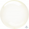 A BUBBLE сфера 18"/46 см, кристалл, желтый/Yellow (AN), инд. уп (мак. скидка 10%)