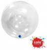 G BUBBLE сфера 15"/38 см, кристалл, прозрачный/Clear (GRABO), инд. уп, (спеццена)