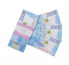 Купюры шуточные рубли 2000, 80 шт.