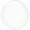 K BUBBLE сфера 24"/61 см, прозрачный (Веселая Затея), инд. уп