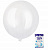K BUBBLE сфера 18"/46 см, прозрачный "BOBO" (Веселая Затея), синяя упаковка 