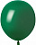 K Шар 10"/25 см,  пастель, зеленый темный/Forest Green (ТМ 512)