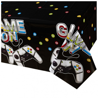 Скатерть полиэтиленовая "GAME ON", 130х180