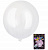 K BUBBLE сфера 30"/76 см, прозрачный "Bubble" (Falali), черная упаковка