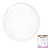K BUBBLE сфера 18"/46 см, прозрачный "Bubble" (Веселуха), инд. уп.