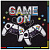 Салфетки "Геймер. GAME ON", 33х33, 12 шт.